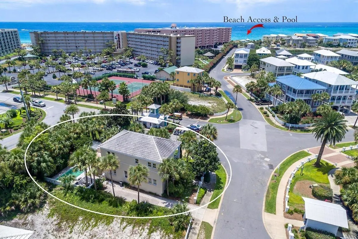 Luxury 3Br Gated Home - Infinity Pool, Walk To Private Beach - Vet-Owned! Destin Holiday home